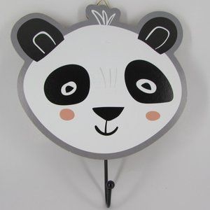 🍍🍍🍍 3 / $15 Panda - Whimsical Children's Wall Plaque / Hook